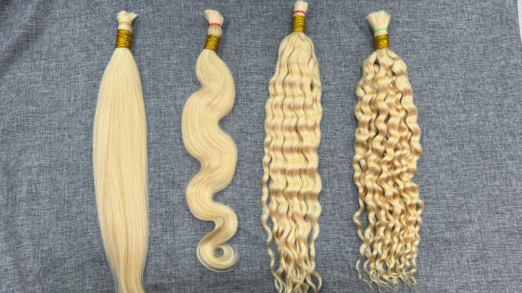 613 Blonde Braiding Hair \ Bulk Hair