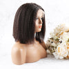 Full Lace Bob Wig Kinky Straight