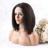 Full Lace Bob Wig Kinky Straight